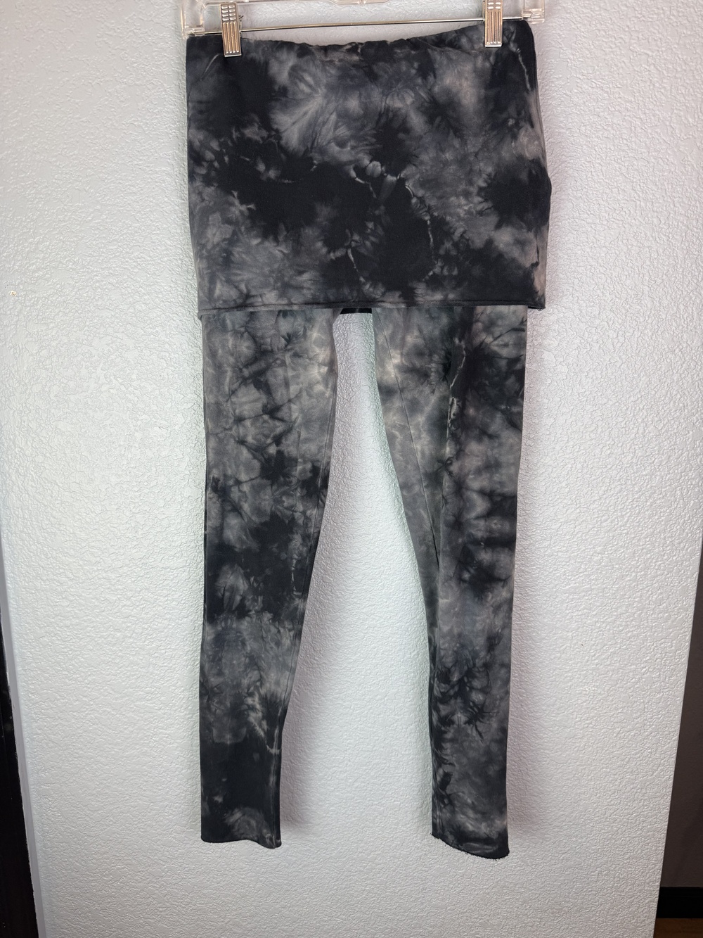 LVR Leggings Womens Medium Tie Dye Organic Cotton Spandex Yoga Pants Made USA